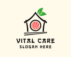 Vegan - Vegan Sushi Restaurant logo design