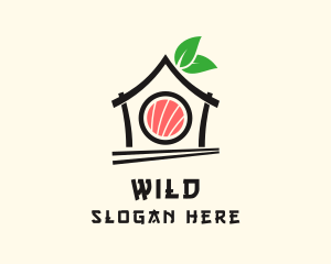 Japanese - Vegan Sushi Restaurant logo design