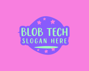 Blob - Fun Starry Business logo design