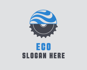 Global Cog Wheel Gear Logo