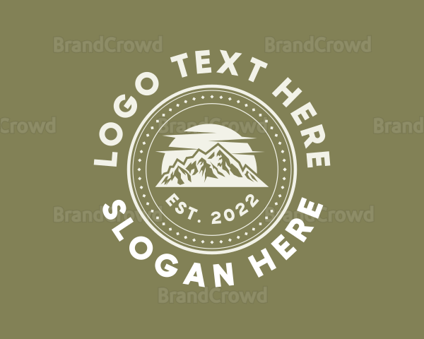 Rural Mountain Outdoor Logo