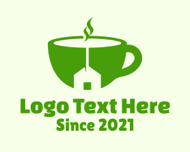 Teahouse - Hot Teahouse Cup logo design