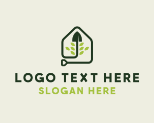 Lawn - Shovel House Garden logo design
