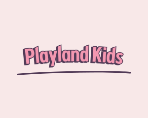 Children Playful Boutique logo design