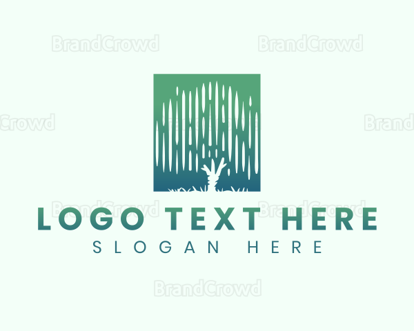 Tree Wood Garden Logo