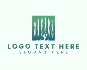 Tree Wood Garden Logo