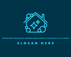 Roof - Clean House Housekeeping logo design