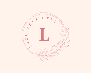 Natural - Natural Floral Wedding logo design