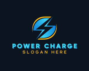 Lightning Power Energy logo design