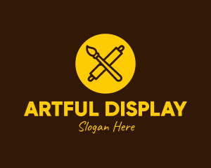 Yellow Bakery Art logo design