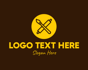 Restaurant - Yellow Bakery Art logo design