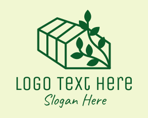 Vineyard - Leaves Plant Greenhouse logo design