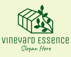 Leaves Plant Greenhouse  logo design