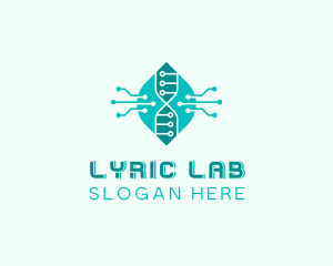 Leaf Helix Biotechnology logo design