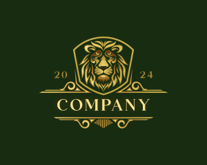 Jewelry - Premium Lion Shield logo design