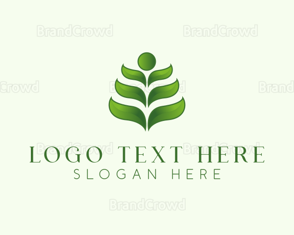 3D Leaf Agriculture Logo