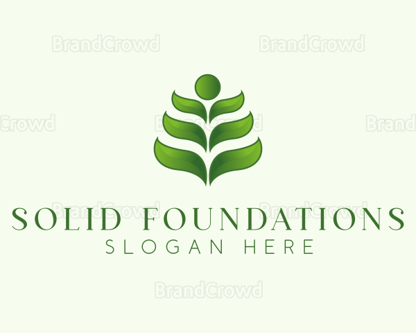 3D Leaf Agriculture Logo