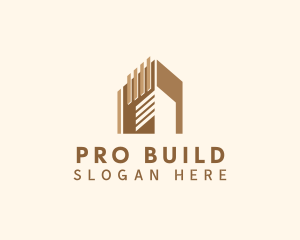 House Building Property logo design