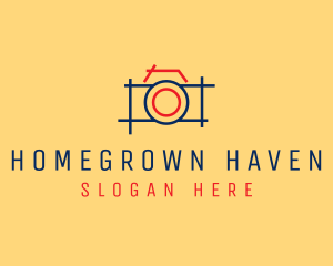 Picture - Minimal Photography Camera logo design