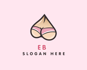 Feminine - Sexy Female Underwear logo design
