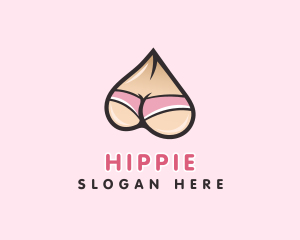 Adult - Sexy Female Underwear logo design