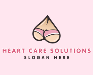 Sexy Female Underwear logo design