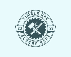 Carpenter Tool Saw logo design