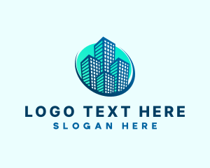 Engineer - City Real Estate Building logo design