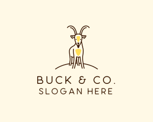 Pet Goat Farm logo design