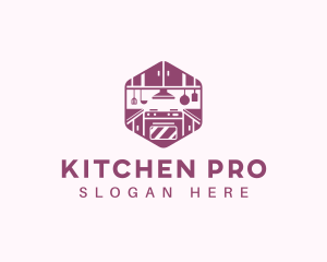 Cooking Kitchen Oven logo design