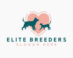 Heart Pet Veterinarian logo design