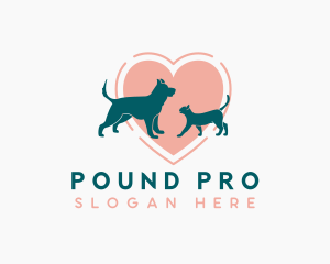 Heart Pet Veterinarian logo design