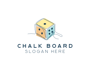 Board Game Dice logo design