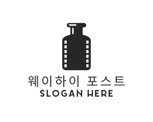 Film Ink Bottle logo design