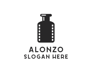 Film Ink Bottle logo design