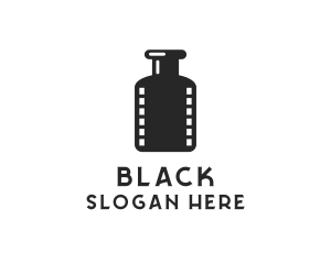 Film Ink Bottle logo design