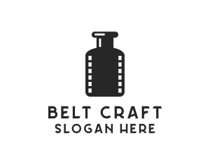 Film Ink Bottle logo design