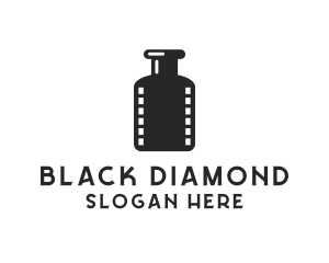 Film Ink Bottle logo design