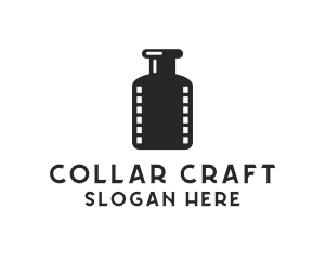 Film Ink Bottle logo design