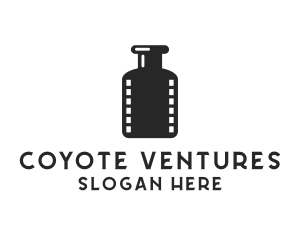 Film Ink Bottle logo design