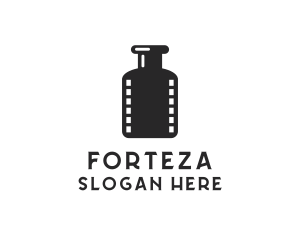 Film Ink Bottle logo design