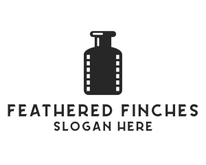 Film Ink Bottle logo design