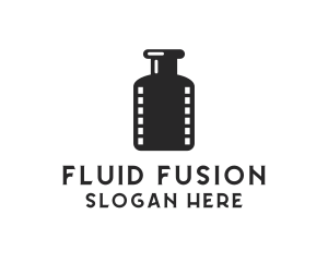 Film Ink Bottle logo design