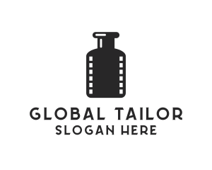 Film Ink Bottle logo design