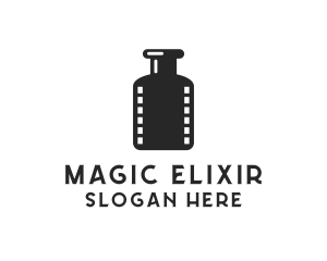 Film Ink Bottle logo design