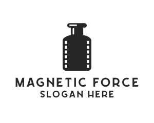 Film Ink Bottle logo design