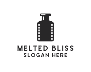 Film Ink Bottle logo design