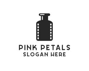 Film Ink Bottle logo design