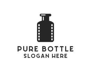 Bottle - Film Ink Bottle logo design