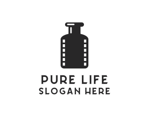 Bottle - Film Ink Bottle logo design
